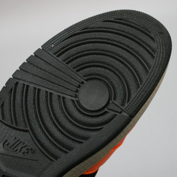 Nike Men\'s 7 Air Jordan 1 Black Cone Light Bone Basketball Sneakers - 554724-062 main image 4